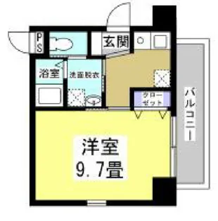 FLOS元浜【9階】の間取り