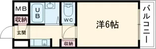 六月のココロ【4階】の間取り