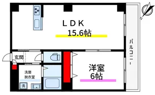 MKG千束【6階】の間取り