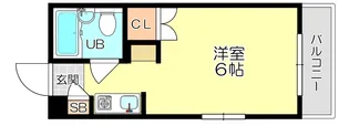 名神ハイツ【3階】の間取り