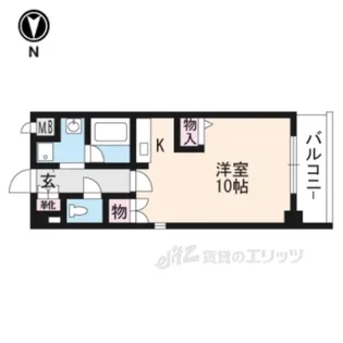 WaterMark(ウォーターマーク)【4階】の間取り