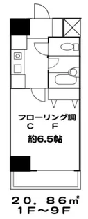 Raffine本郷 ラフィーネホンゴウ【3階】の間取り