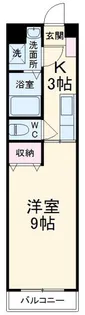 ヴィラグリーンハウス【3階】の間取り