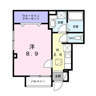パインヒルズ【1階】の間取り