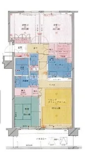 ルネ・アイン【5階】の間取り