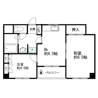 ノビールメンテウエダB【3階】の間取り