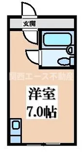 森之宮ロイヤルハイツ【4階】の間取り
