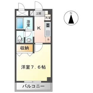パールハイツ蘇我II【2階】の間取り