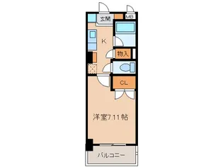 第2さくらマンション中央【2階】の間取り