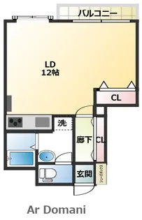 クレートメゾン土屋【3階】の間取り