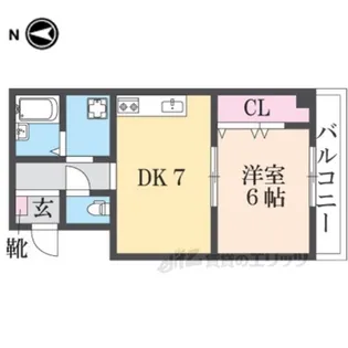 艸香駅前ビル【3階】の間取り