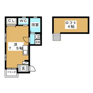 ラヴィナス【2階】の間取り