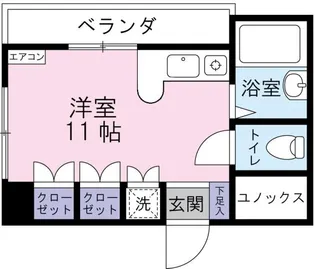 ハヤシビル【3階】の間取り