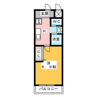 A-city名港【1階】の間取り