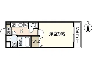 LST Okadai South【4階】の間取り