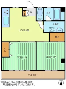 サンヒルズK【2階】の間取り