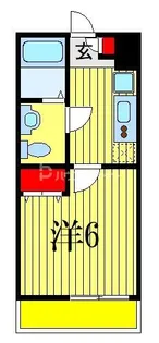 ベルフルール薬園台【2階】の間取り