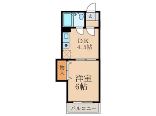 Csマンション【2階】の間取り