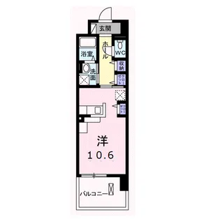 ライツェント ヴォーネン【6階】の間取り