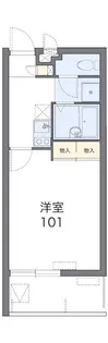 ヘリテージ新都心【3階】の間取り