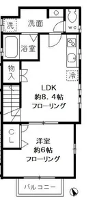 パイン フォレスト【2階】の間取り