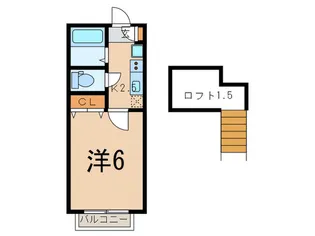 サニーヒル宮崎台【2階】の間取り