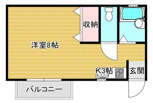 福石グリーンコート【2階】の間取り