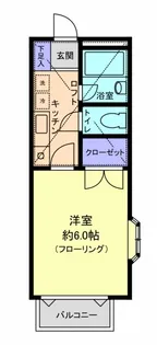 リバティーパークA棟【2階】の間取り