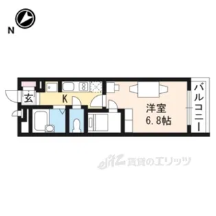 レオパレスSOARER2【2階】の間取り