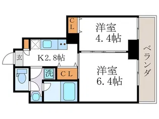 ViViセムブラード【3階】の間取り