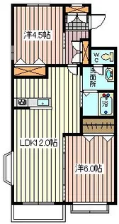 パールハイツ【3階】の間取り