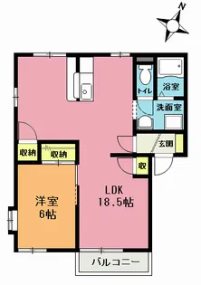 アトレハイツ E棟【1階】の間取り