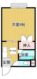 コーポさくら【2階】の間取り