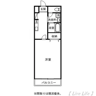 センチュリーフラッツ【9階】の間取り