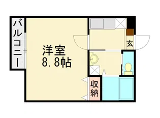 アド・ソレイユ和白丘【2階】の間取り