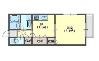 Polaris (ポラリス)【1階】の間取り