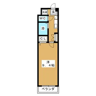 ビアンジュール【1階】の間取り
