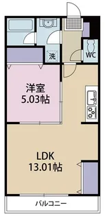 カンフィーシャトー【2階】の間取り