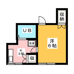 宮東荘【1階】の間取り