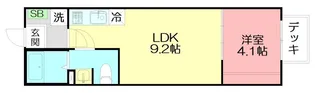 神奈川県茅ヶ崎市白浜町【アパート】の間取り