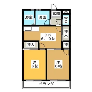 KARASUNO【1階】の間取り