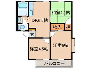 3DKの間取り画像