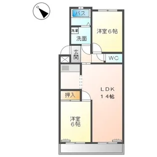 小笠原マンション【3階】の間取り