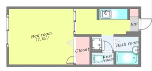 メゾン菊地【1階】の間取り