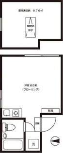 東京都板橋区坂下3【アパート】の間取り