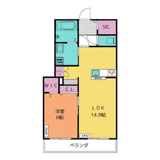 メゾン天白公園東W【2階】の間取り