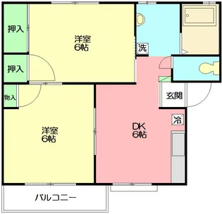 アーバン中山【2階】の間取り