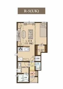 ユーソニアン・前川東F【1階】の間取り