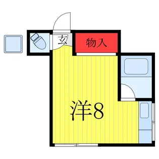志茂文化アパート【1階】の間取り
