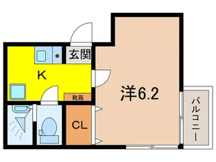 Mason Calme【1階】の間取り